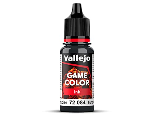 AV Vallejo Game Color Spielfarbe, 18 ml, Dark Turquoise von Vallejo
