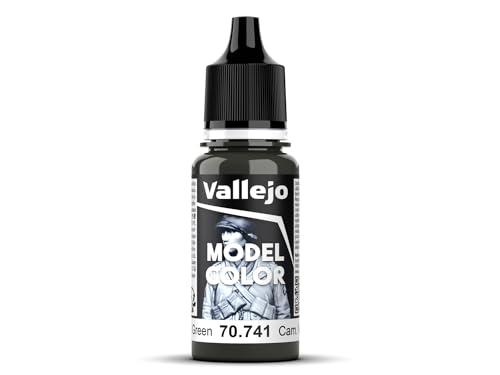 AV Vallejo Modellfarbe 18 ml – Cam, Schwarz/Grün von AV Vallejo