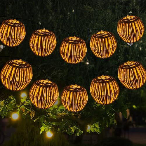 AVCXEC Solar Lichterkette Aussen, 3.6M 10 LED Solarlichterkette Außen Wetterfest, IP44 Wasserdicht Solar Lampions Außen, Vintage Solarlichterkette Outdoor für Garten Balkon, Terrasse, Hochzeit AVCXEC Solar Lichterkette Aussen, 3.6M 10 LED Solarlichterkette Außen Wetterfest, IP44 Wasserdicht Solar Lampions Außen, Vintage Solarlichterkette Outdoor für Garten Balkon, Terrasse, Hochzeit von AVCXEC