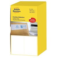 1.000 AVERY Zweckform Frankieretiketten 3434 weiß 128,0 x 38,0 mm 1.000 AVERY Zweckform Frankieretiketten 3434 weiß 128,0 x 38,0 mm von AVERY Zweckform