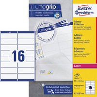 1.600 AVERY Zweckform Etiketten weiß 99,1 x 33,9 mm 1.600 AVERY Zweckform Etiketten weiß 99,1 x 33,9 mm von AVERY Zweckform