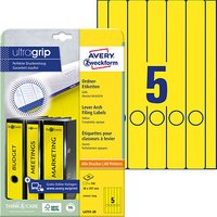 100 AVERY Zweckform Ordneretiketten L4751-20 gelb 100 AVERY Zweckform Ordneretiketten L4751-20 gelb von AVERY Zweckform