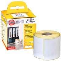 AVERY Zweckform Etikettenrolle für Etikettendrucker AS0722480 weiß, 190,0 x 59,0 mm, 1 x 110 Etiketten AVERY Zweckform Etikettenrolle für Etikettendrucker AS0722480 weiß, 190,0 x 59,0 mm, 1 x 110 Etiketten von AVERY Zweckform