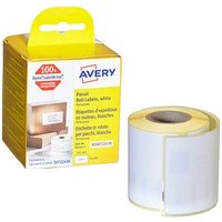 AVERY Zweckform Etikettenrolle für Etikettendrucker ASS0722430 weiß, 101,0 x 54,0 mm, 1 x 110 Etiketten AVERY Zweckform Etikettenrolle für Etikettendrucker ASS0722430 weiß, 101,0 x 54,0 mm, 1 x 110 Etiketten von AVERY Zweckform