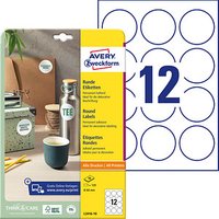 120 AVERY Zweckform Etiketten L3416-10 weiß 60,0 x 60,0 mm 120 AVERY Zweckform Etiketten L3416-10 weiß 60,0 x 60,0 mm von AVERY Zweckform