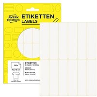 120 AVERY Zweckform Namensetiketten weiß 76,0 x 19,0 mm 120 AVERY Zweckform Namensetiketten weiß 76,0 x 19,0 mm von AVERY Zweckform