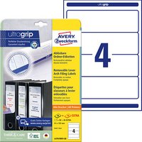 AVERY Zweckform Ordneretiketten L4761REV-20 weiß, 30 Blatt von AVERY Zweckform