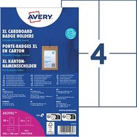 13 AVERY Zweckform XL Karton Namensschilder 14,8 x 10,5 cm von AVERY Zweckform
