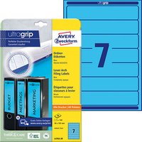 140 AVERY Zweckform Ordneretiketten L4763-20 blau 140 AVERY Zweckform Ordneretiketten L4763-20 blau von AVERY Zweckform