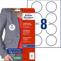 160 AVERY Zweckform Namensetiketten J4881-20 weiß 65,0 x 65,0 mm 160 AVERY Zweckform Namensetiketten J4881-20 weiß 65,0 x 65,0 mm von AVERY Zweckform