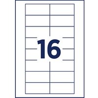 160 AVERY Zweckform Namensetiketten weiß 74,0 x 34,0 mm 160 AVERY Zweckform Namensetiketten weiß 74,0 x 34,0 mm von AVERY Zweckform