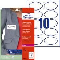 200 AVERY Zweckform Namensetiketten L4882-20 weiß 85,0 x 50,0 mm 200 AVERY Zweckform Namensetiketten L4882-20 weiß 85,0 x 50,0 mm von AVERY Zweckform