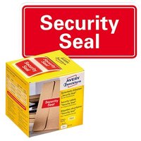 200 AVERY Zweckform Sicherheitssiegel 7311 rot »Security Seal« 38,0 x 20,0 mm von AVERY Zweckform