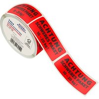 200 AVERY Zweckform Warnetiketten rot »ACHTUNG SCHWERES PAKET 10-20 kg!« 100,0 x 50,0 mm 200 AVERY Zweckform Warnetiketten rot »ACHTUNG SCHWERES PAKET 10-20 kg!« 100,0 x 50,0 mm von AVERY Zweckform