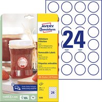 240 AVERY Zweckform Etiketten 5080 weiß 40,0 x 40,0 mm 240 AVERY Zweckform Etiketten 5080 weiß 40,0 x 40,0 mm von AVERY Zweckform