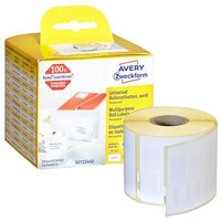 AVERY Zweckform Etikettenrolle für Etikettendrucker AS0722440 weiß, 70,0 x 54,0 mm, 1 x 320 Etiketten AVERY Zweckform Etikettenrolle für Etikettendrucker AS0722440 weiß, 70,0 x 54,0 mm, 1 x 320 Etiketten von AVERY Zweckform