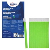 500 AVERY Zweckform Eintrittsbänder grün von AVERY Zweckform