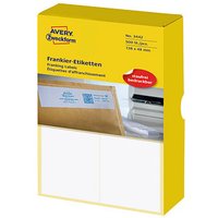 500 AVERY Zweckform Frankieretiketten 3442 weiß 138,0 x 48,0 mm 500 AVERY Zweckform Frankieretiketten 3442 weiß 138,0 x 48,0 mm von AVERY Zweckform
