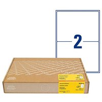 600 AVERY Zweckform Versandetiketten 8018-300 weiß 199,6 x 143,5 mm 600 AVERY Zweckform Versandetiketten 8018-300 weiß 199,6 x 143,5 mm von AVERY Zweckform