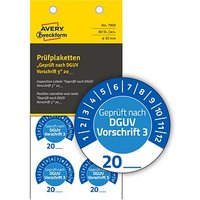 80 AVERY Zweckform Prüfplaketten 7909 blau 30,0 x 30,0 mm 80 AVERY Zweckform Prüfplaketten 7909 blau 30,0 x 30,0 mm von AVERY Zweckform