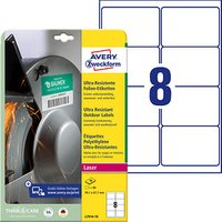 80 AVERY Zweckform resistente Folienetiketten L7914-10 weiß 99,1 x 67,7 mm 80 AVERY Zweckform resistente Folienetiketten L7914-10 weiß 99,1 x 67,7 mm von AVERY Zweckform