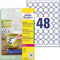 960 AVERY Zweckform wetterfeste Folienetiketten L4716REV-20 weiß 30,0 x 30,0 mm 960 AVERY Zweckform wetterfeste Folienetiketten L4716REV-20 weiß 30,0 x 30,0 mm von AVERY Zweckform
