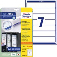 210 AVERY Zweckform Ordneretiketten L4760REV-20 weiß 210 AVERY Zweckform Ordneretiketten L4760REV-20 weiß von AVERY Zweckform