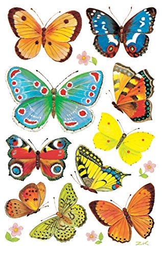 AVERY Zweckform 4462 Deko Sticker Schmetterlinge 30 Aufkleber von AVERY Zweckform