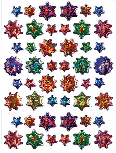 AVERY Zweckform 55231 Deko Sticker Sterne (3D Effekt) 48 Aufkleber von AVERY Zweckform