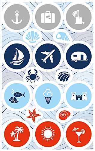 AVERY Zweckform 57047 Deko Sticker, Maritim, 36 Aufkleber AVERY Zweckform 57047 Deko Sticker, Maritim, 36 Aufkleber von AVERY Zweckform