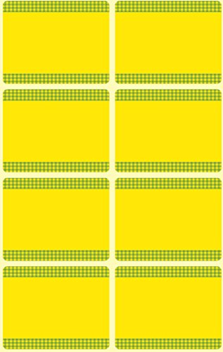 AVERY Zweckform 59373 GefrierEtiketten temperaturbeständig bis zu -20°C 40 Aufkleber gelb grün von AVERY Zweckform