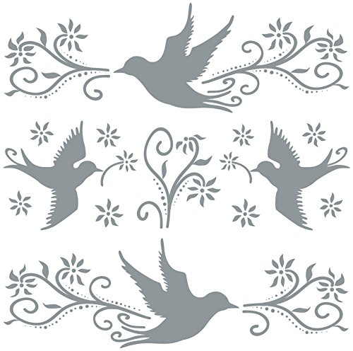AVERY Zweckform 59387 Aufkleber Warnvögel, Fensterschutz, gegen Vogelschlag, Deko-Vögel AVERY Zweckform 59387 Aufkleber Warnvögel, Fensterschutz, gegen Vogelschlag, Deko-Vögel von AVERY Zweckform