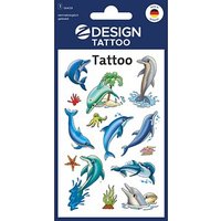 AVERY Zweckform Klebetattoo Delfine, 9 Etiketten von AVERY Zweckform