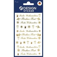 AVERY Zweckform Aufkleber Frohe Weihnachten, gold, 9 Etiketten AVERY Zweckform Aufkleber Frohe Weihnachten, gold, 9 Etiketten von AVERY Zweckform