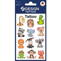 AVERY Zweckform Klebetattoo Tiere, 12 Etiketten von AVERY Zweckform
