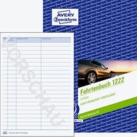 AVERY Zweckform Fahrtenbuch, Pkw mit Jahresabrechnung Formularbuch 1222 AVERY Zweckform Fahrtenbuch, Pkw mit Jahresabrechnung Formularbuch 1222 von AVERY Zweckform