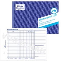 AVERY Zweckform Wochenrapport Formularbuch 1310 von AVERY Zweckform