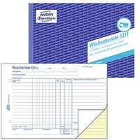 AVERY Zweckform Formularbuch 1311 Wochenbericht AVERY Zweckform Formularbuch 1311 Wochenbericht von AVERY Zweckform