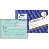 AVERY Zweckform Einnahmebeleg Formularbuch 304 von AVERY Zweckform