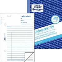 AVERY Zweckform Formularbuch 724 Lieferschein AVERY Zweckform Formularbuch 724 Lieferschein von AVERY Zweckform