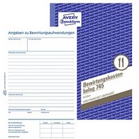 AVERY Zweckform Bewirtungskostenbeleg Formularbuch 745 von AVERY Zweckform