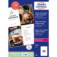 AVERY Zweckform Fotopapier 1298 DIN A4 glänzend 170 g/qm 150 Blatt von AVERY Zweckform