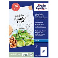 AVERY Zweckform Fotopapier 2576-150 DIN A4 matt 120 g/qm 150 Blatt AVERY Zweckform Fotopapier 2576-150 DIN A4 matt 120 g/qm 150 Blatt von AVERY Zweckform