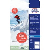 AVERY Zweckform Fotopapier C2570-100 10,0 x 15,0 cm glänzend 180 g/qm 100 Blatt AVERY Zweckform Fotopapier C2570-100 10,0 x 15,0 cm glänzend 180 g/qm 100 Blatt von AVERY Zweckform