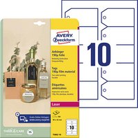 AVERY Zweckform Hängeetiketten weiß 90,0 x 50,0 mm blanko, 100 St. AVERY Zweckform Hängeetiketten weiß 90,0 x 50,0 mm blanko, 100 St. von AVERY Zweckform