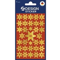 AVERY Zweckform Klebenummern Sterne mit Zahlen 1-24, gold, 66 Etiketten AVERY Zweckform Klebenummern Sterne mit Zahlen 1-24, gold, 66 Etiketten von AVERY Zweckform