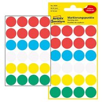 AVERY Zweckform Klebepunkte 3089 farbsortiert Ø 18,0 mm, 96 St. AVERY Zweckform Klebepunkte 3089 farbsortiert Ø 18,0 mm, 96 St. von AVERY Zweckform