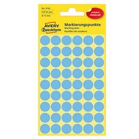 AVERY Zweckform Klebepunkte 3142 blau Ø 12,0 mm von AVERY Zweckform