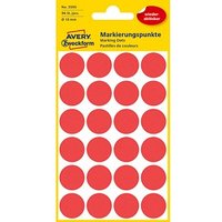 AVERY Zweckform Klebepunkte 3595 rot Ø 18,0 mm von AVERY Zweckform