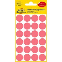 AVERY Zweckform Klebepunkte leuchtrot Ø 18,0 mm, 96 St. AVERY Zweckform Klebepunkte leuchtrot Ø 18,0 mm, 96 St. von AVERY Zweckform